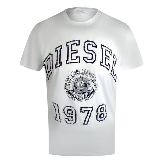 Diesel Bold Logo White T-shirts