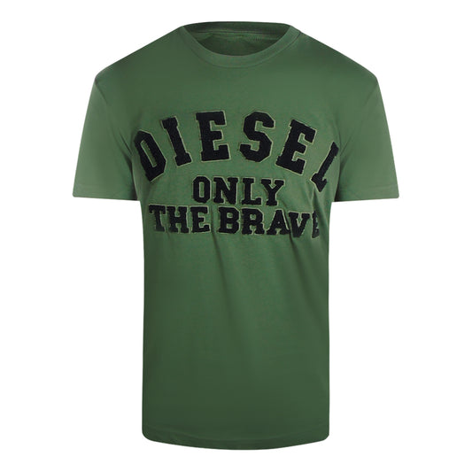 Diesel Only The Brave Green T-shirts