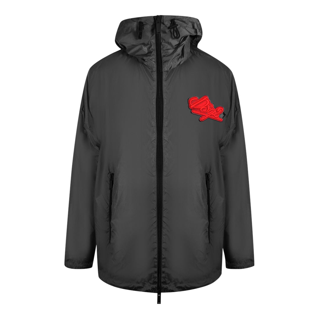 Dsquared2 Large DSQ2 Logo Black Jacket