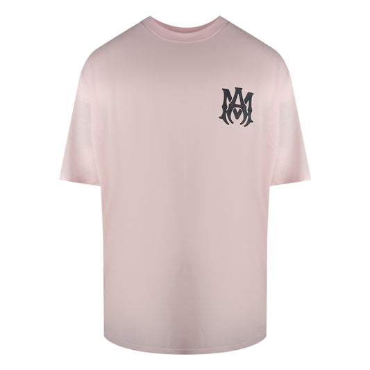 AMIRI Puff Logo Pink T-Shirt