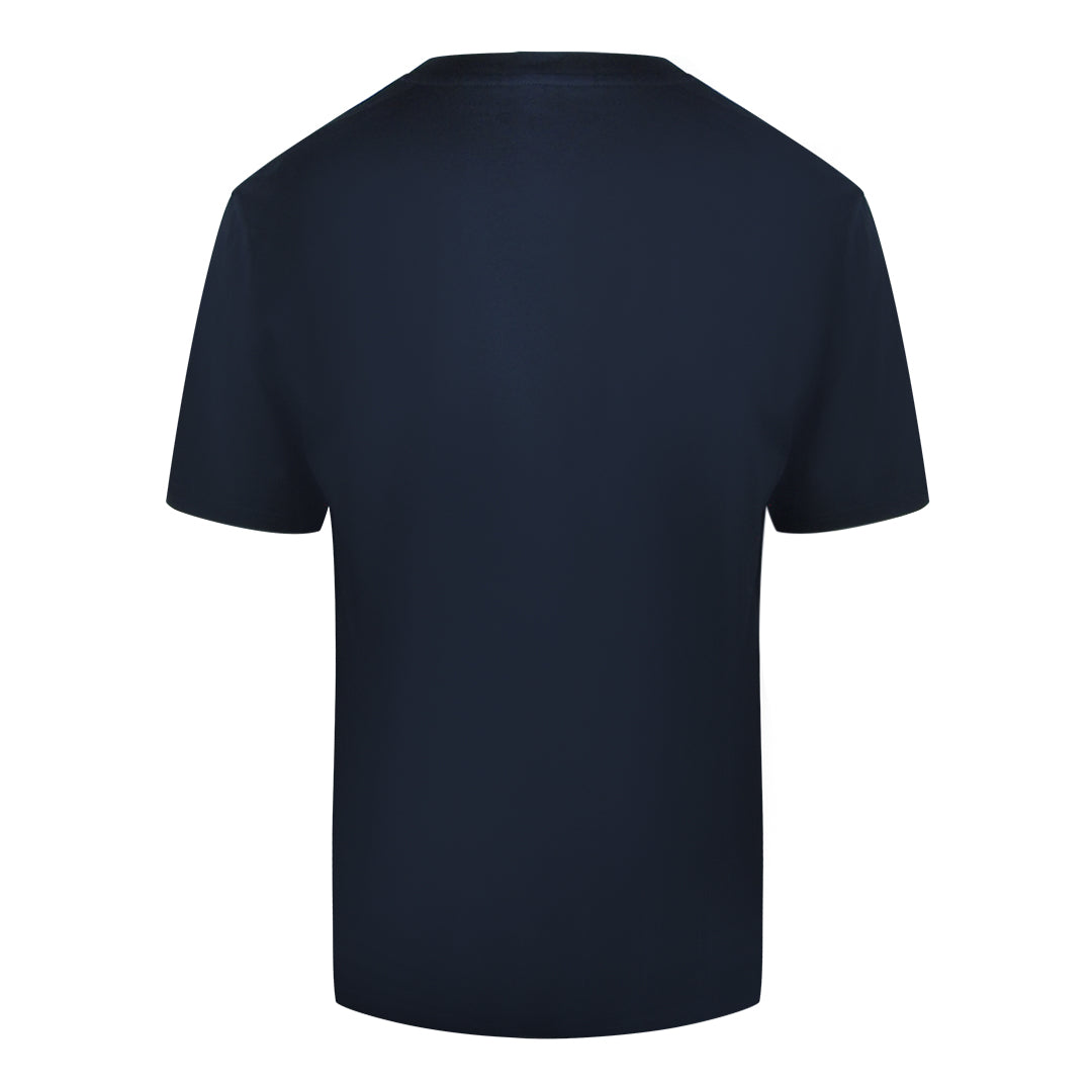Moschino Milano Logo Navy Blue T-Shirt