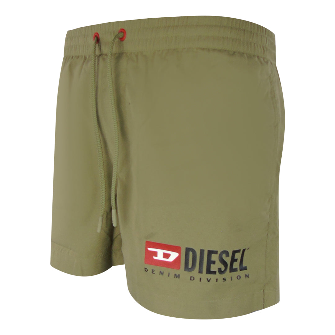 Diesel BMBX-KEN-37 Green Swim Trunks