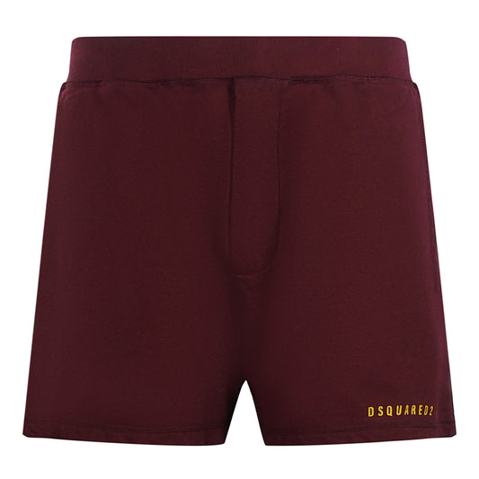 Dsquared2 Arnold Fit Burgundy Shorts