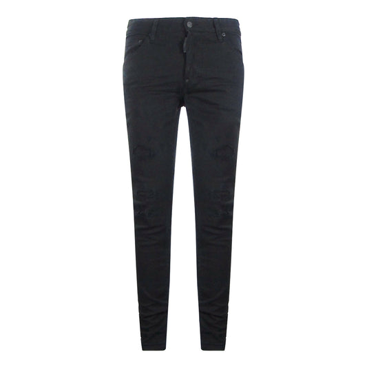 Dsquared2 Cool Guy Jean Black Reinforced Ripped Jeans