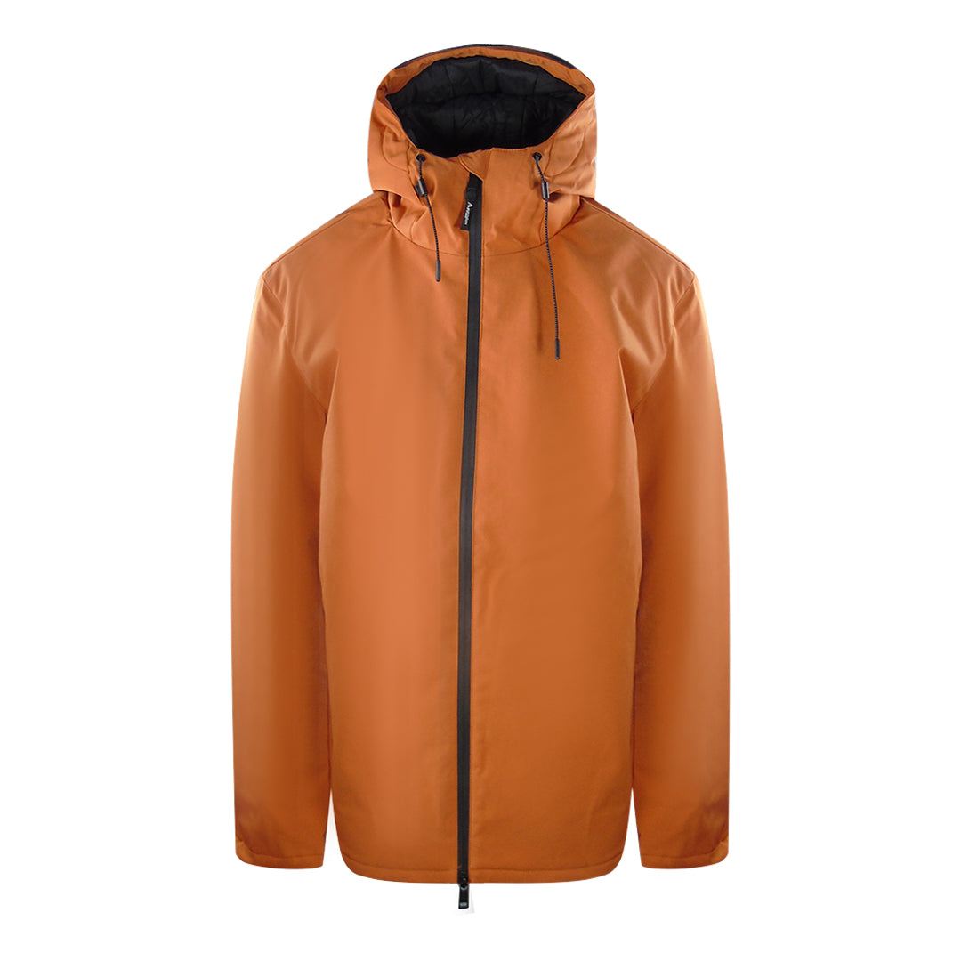 Aquascutum Active Hydroid Rust Orange Parka Jacket