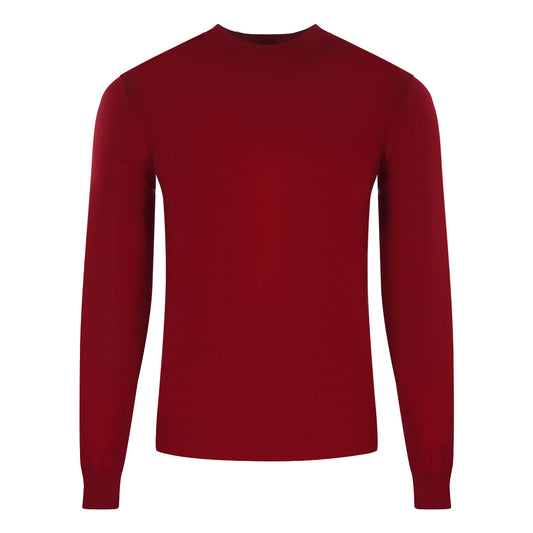 Dsquared2 Plain Red Pullover Sweater