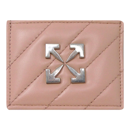 Off-White Jackhammer Card Case Pink