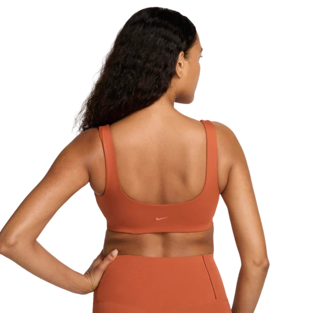 Nike Dv9855 825 Burnt Orange Training Top Female S