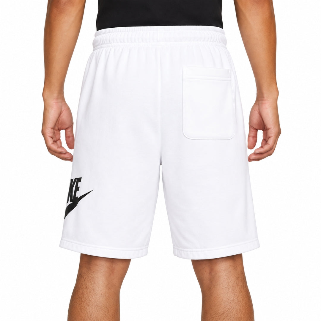 Nike Club Alumni Men's French Terry White Shorts