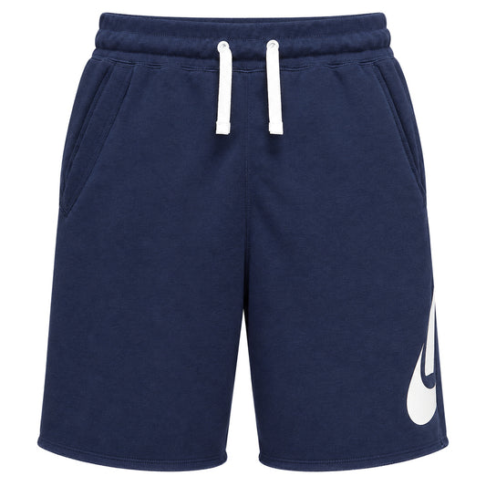 Nike Club Alumni Men's French Terry Navy Shorts