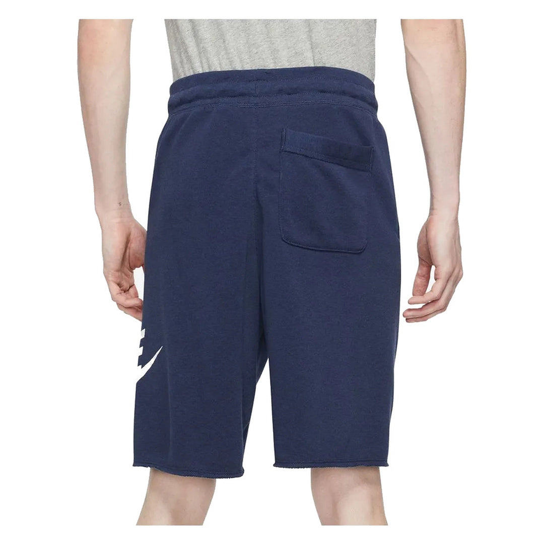Nike Club Alumni Men's French Terry Navy Shorts