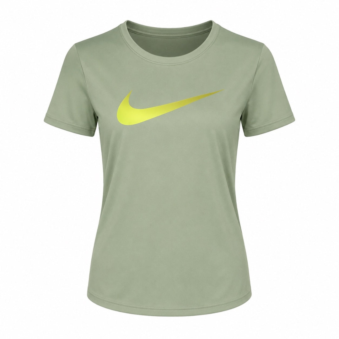 Nike One Dri-FIT Swoosh Green T-Shirt M