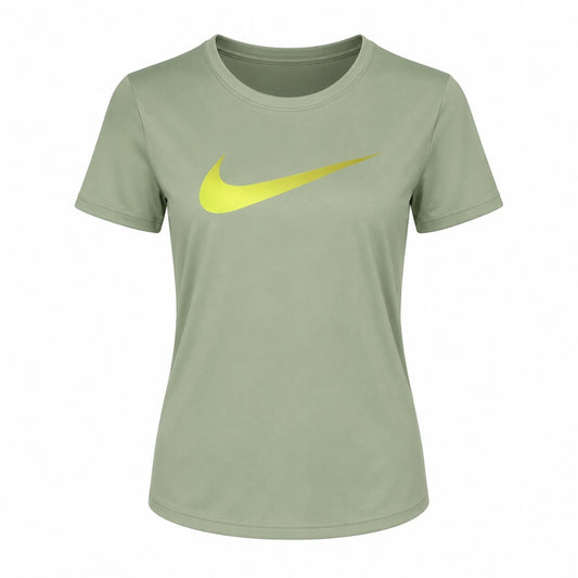Nike One Dri-FIT Swoosh Green T-Shirt M