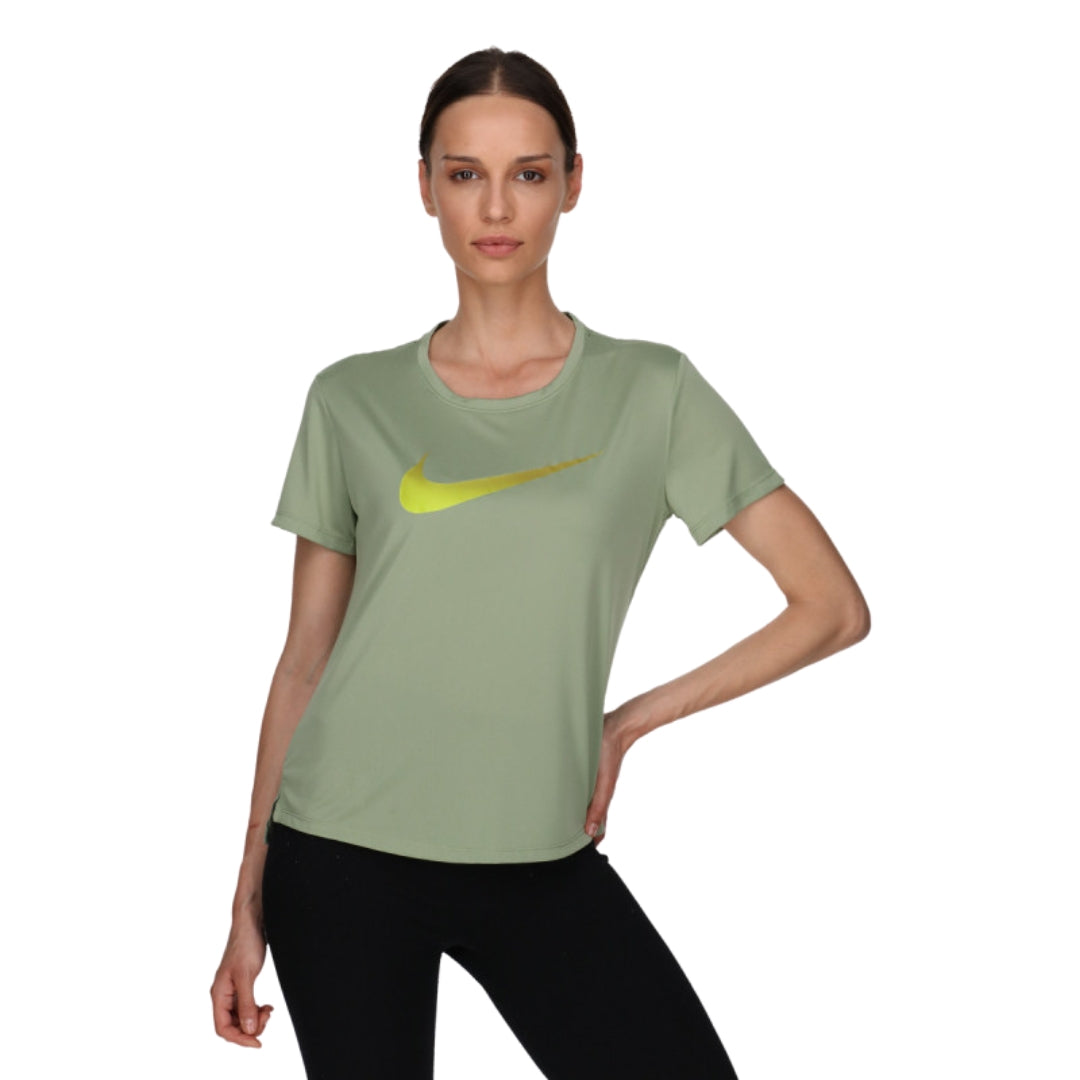 Nike One Dri-FIT Swoosh Green T-Shirt M