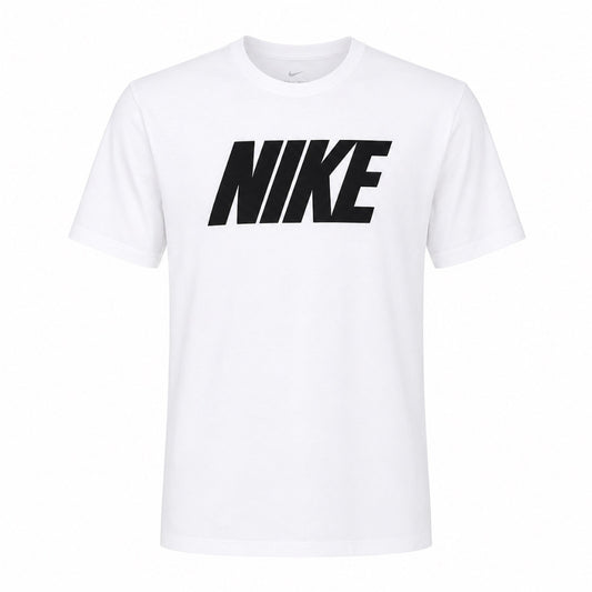 Nike Sportswear Men's Icon Block White T-Shirt S