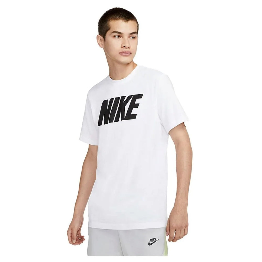 Nike Sportswear Men's Icon Block White T-Shirt S