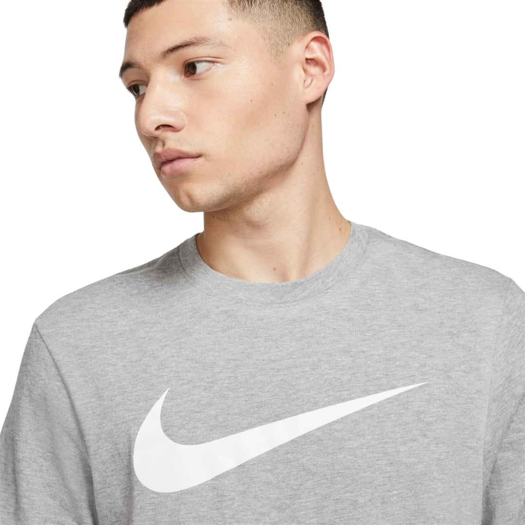 Nike Sportswear Swoosh Grey T-Shirt XS