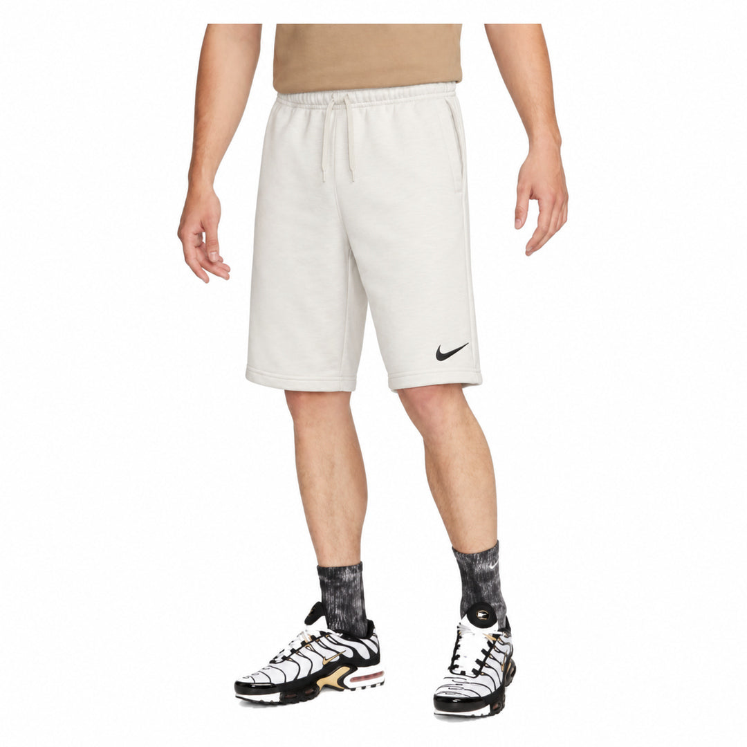 Nike Mens Repeat Fleece Light Bone Shorts