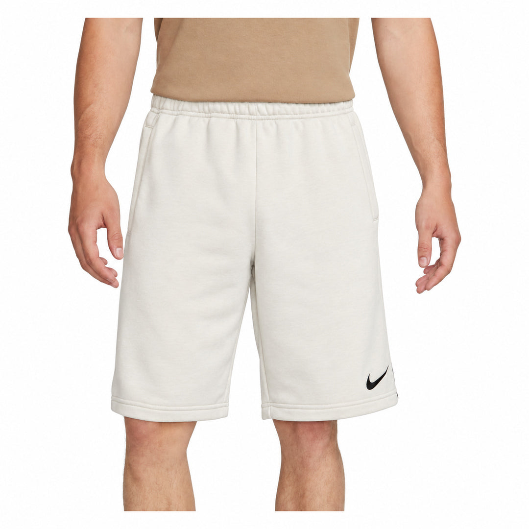 Nike Mens Repeat Fleece Light Bone Shorts