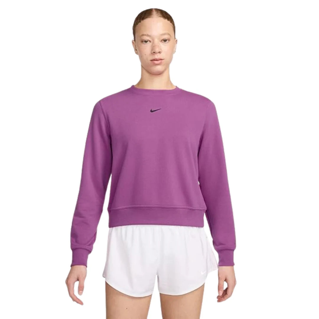 Nike Small Swoosh Logo Fuschia Sweatshirt