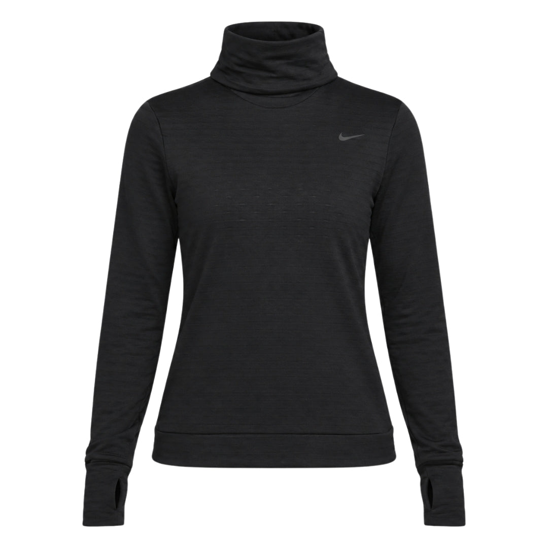 Nike Women's Swift Element Therma-FIT Turtleneck Black Running Top XS