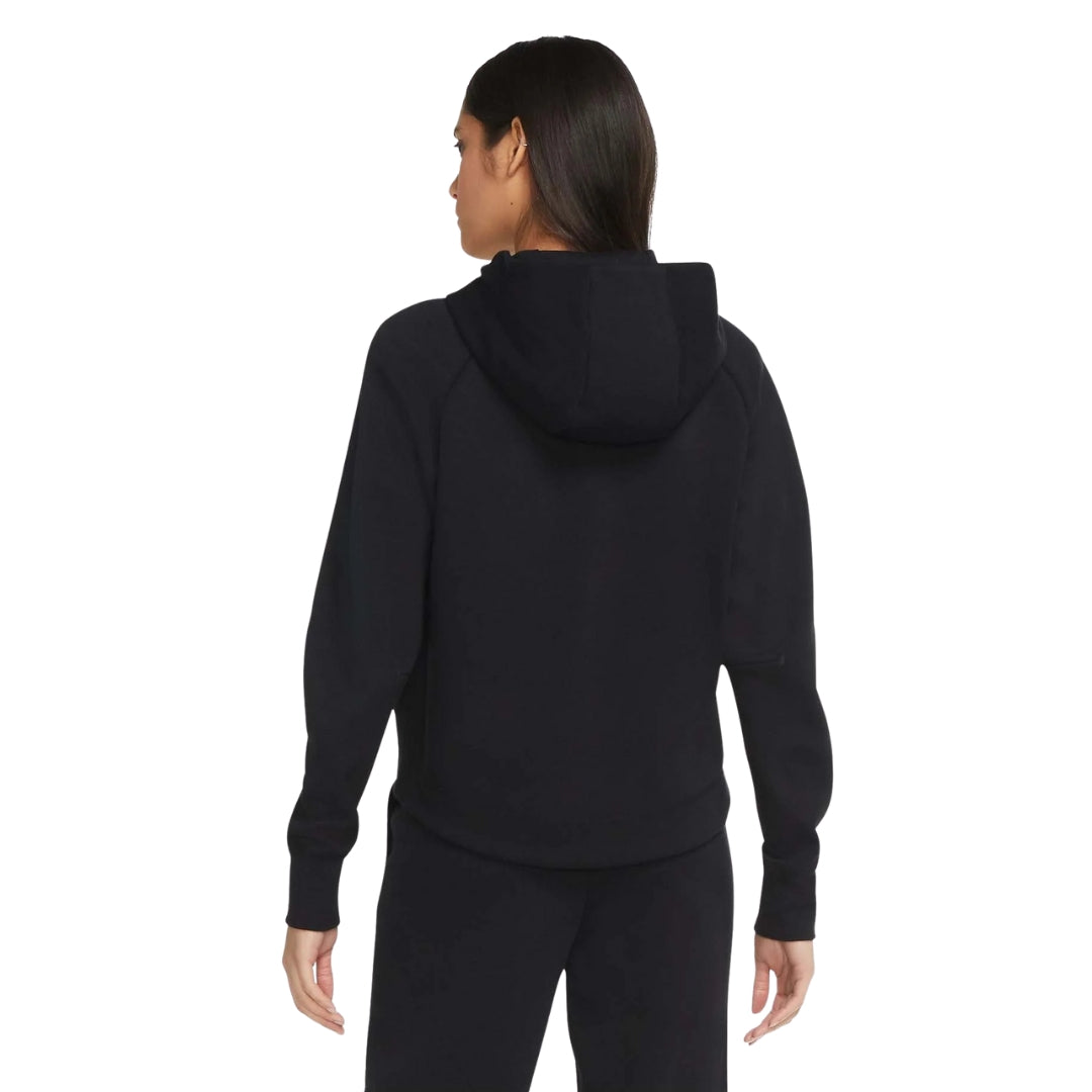 Nike Black Hooded Zip-Up Top