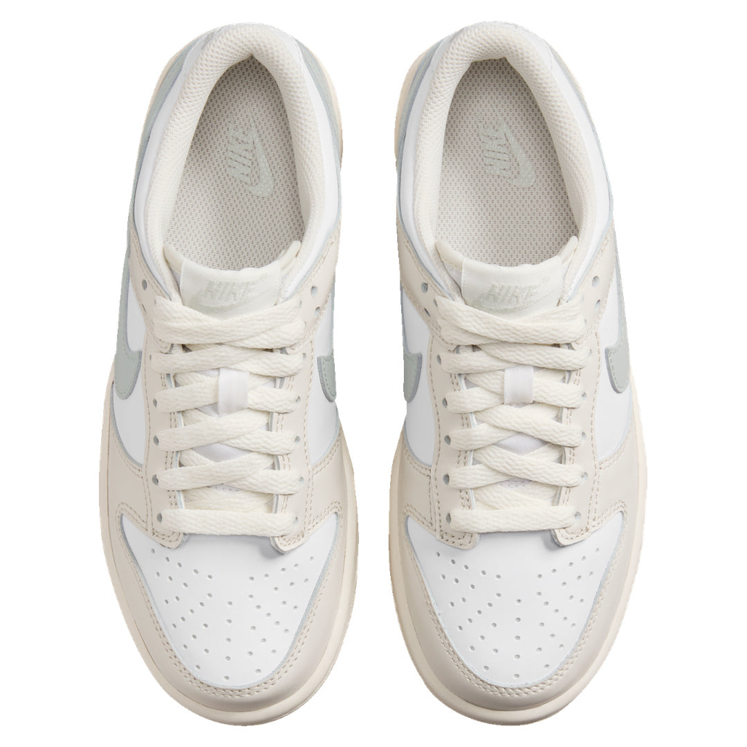Nike Dunk Low GS Phantom Light Silver Trainers UK 5