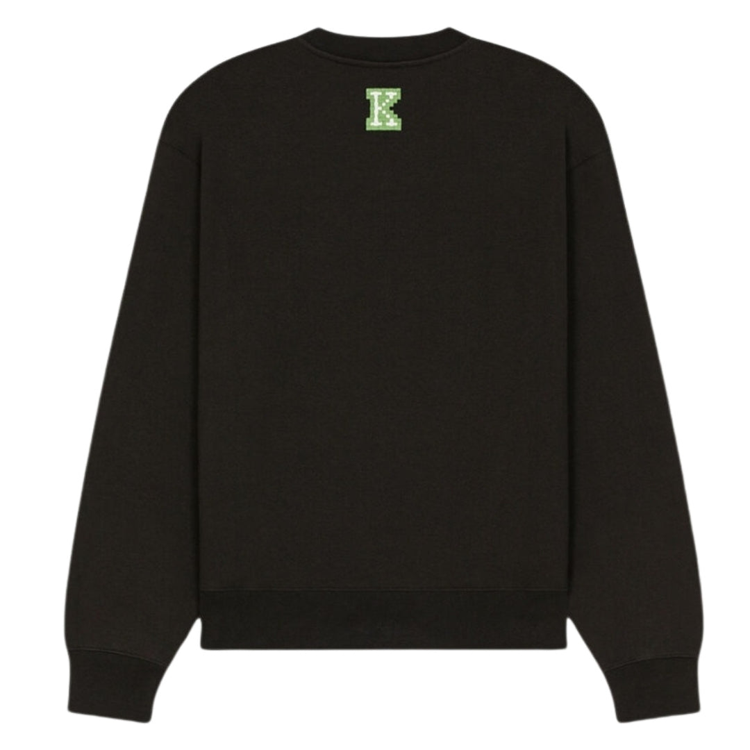 Kenzo Paris Digital Tiger Design Black Sweatshirt S
