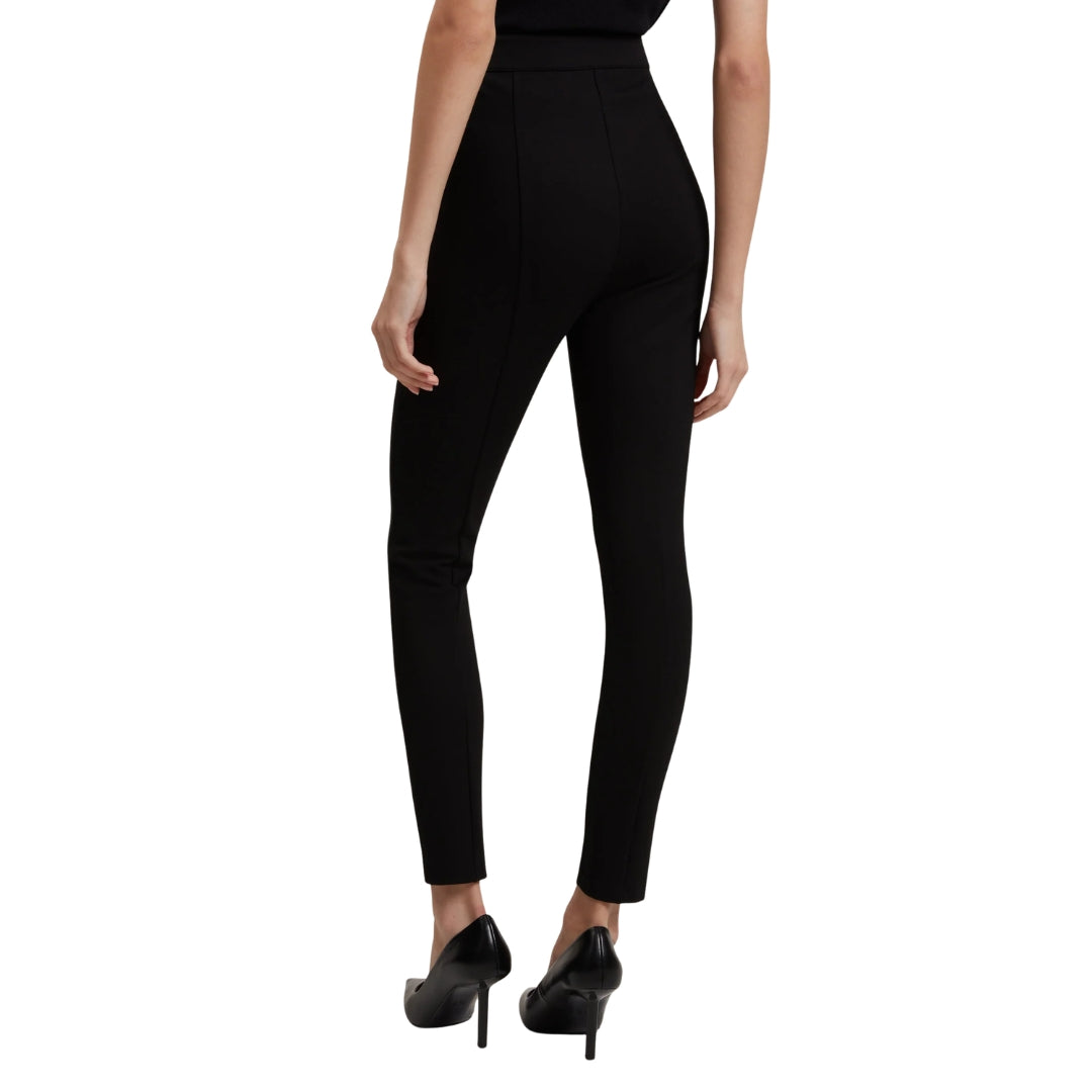 Ted Baker Felinda Fly Front Stretch Black Legging