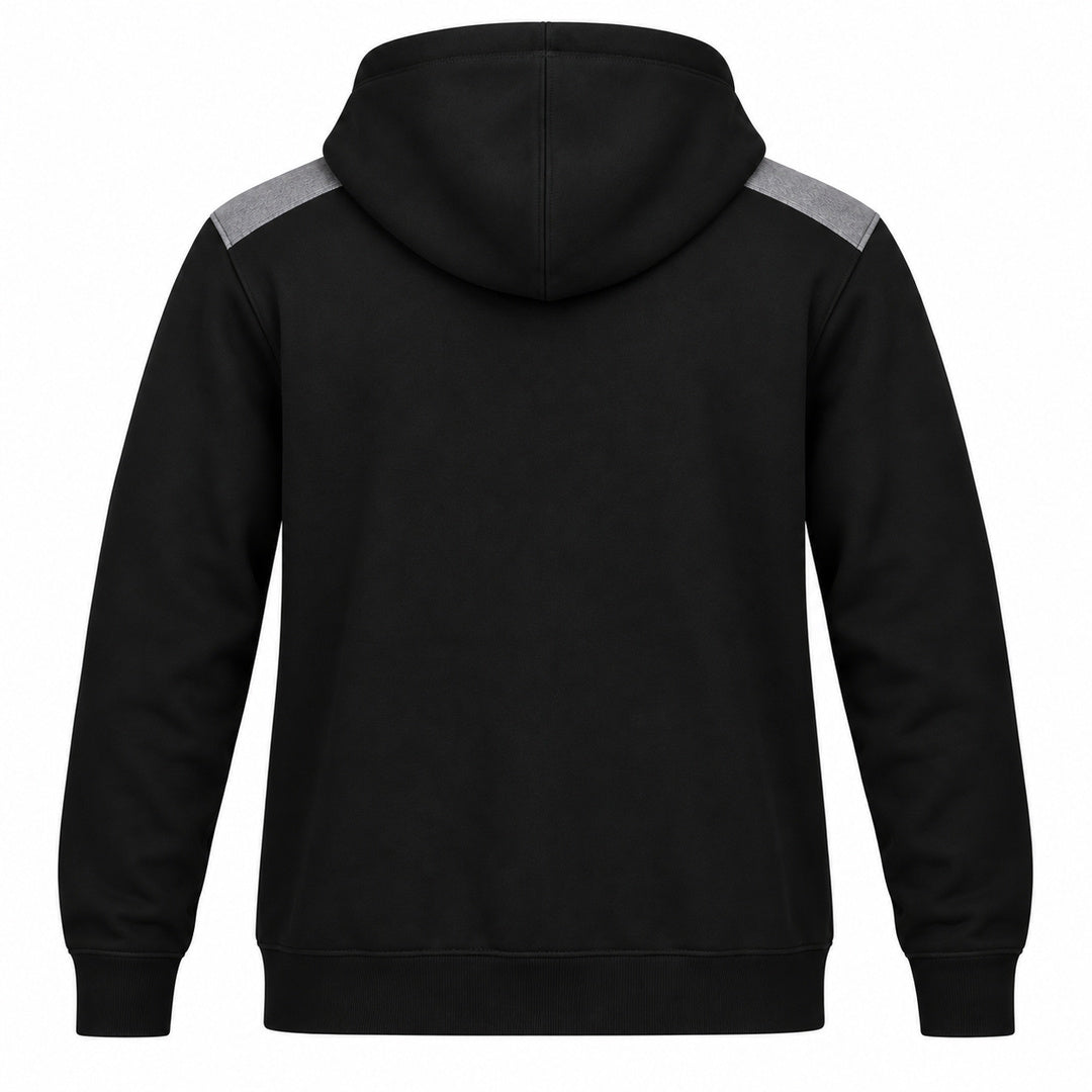 Nike Sportswear Men's Fleece Black Iron Grey Hoodie