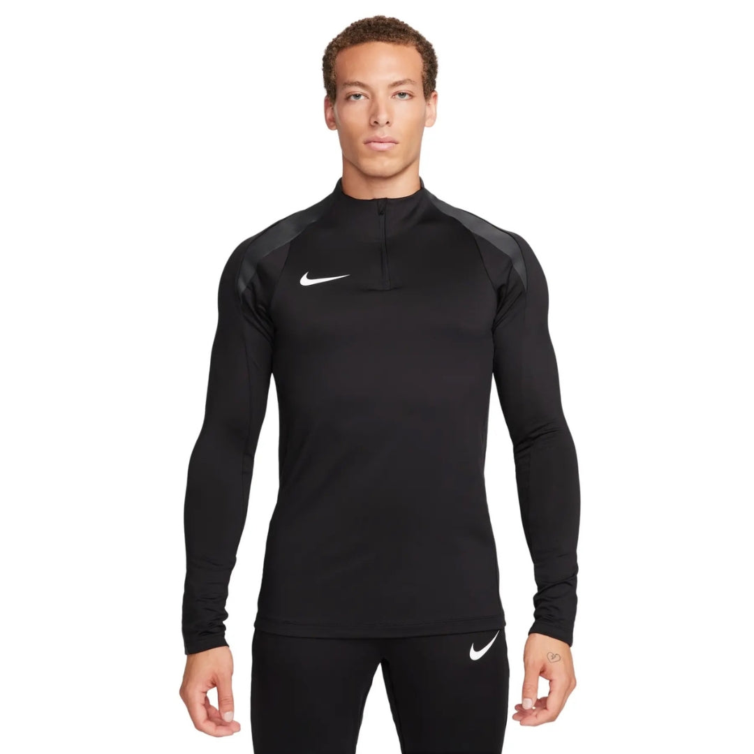 Nike Dri-FIT Strike Drill Black 3/4 Zip Top S