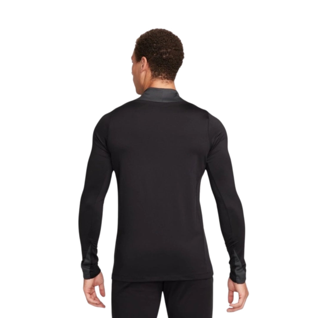 Nike Dri-FIT Strike Drill Black 3/4 Zip Top S