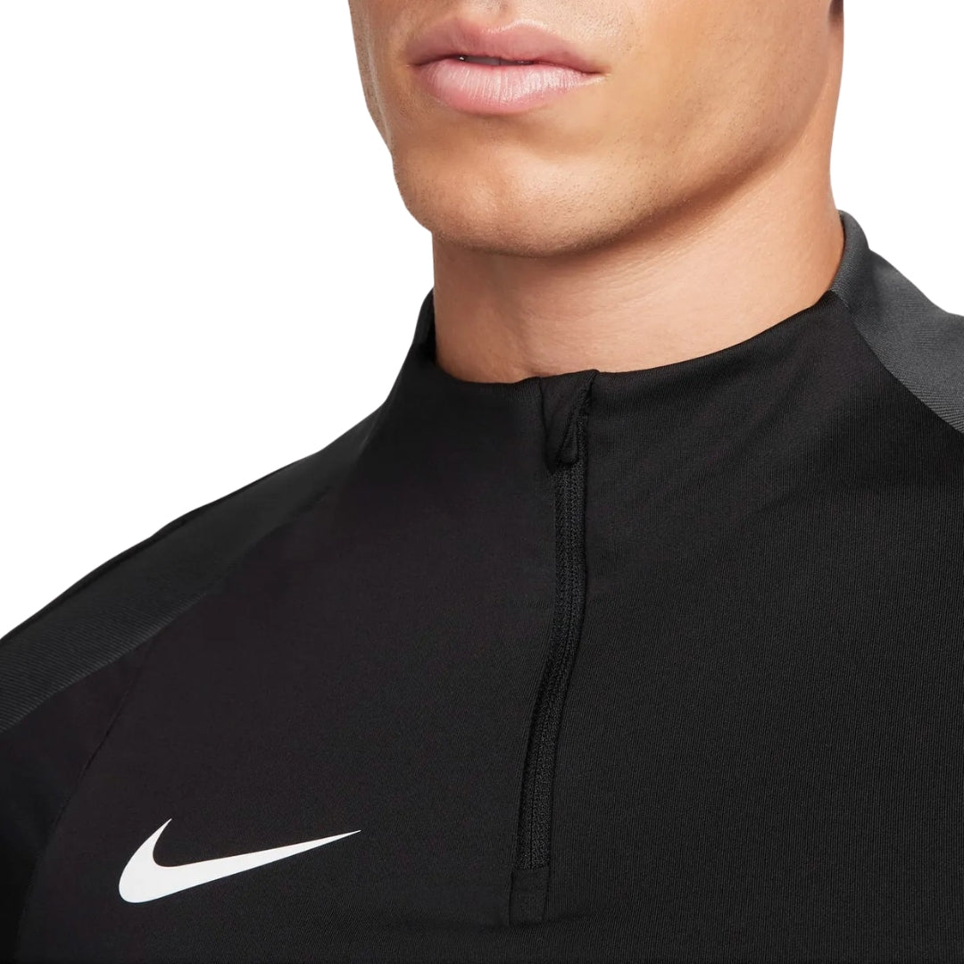 Nike Dri-FIT Strike Drill Black 3/4 Zip Top S