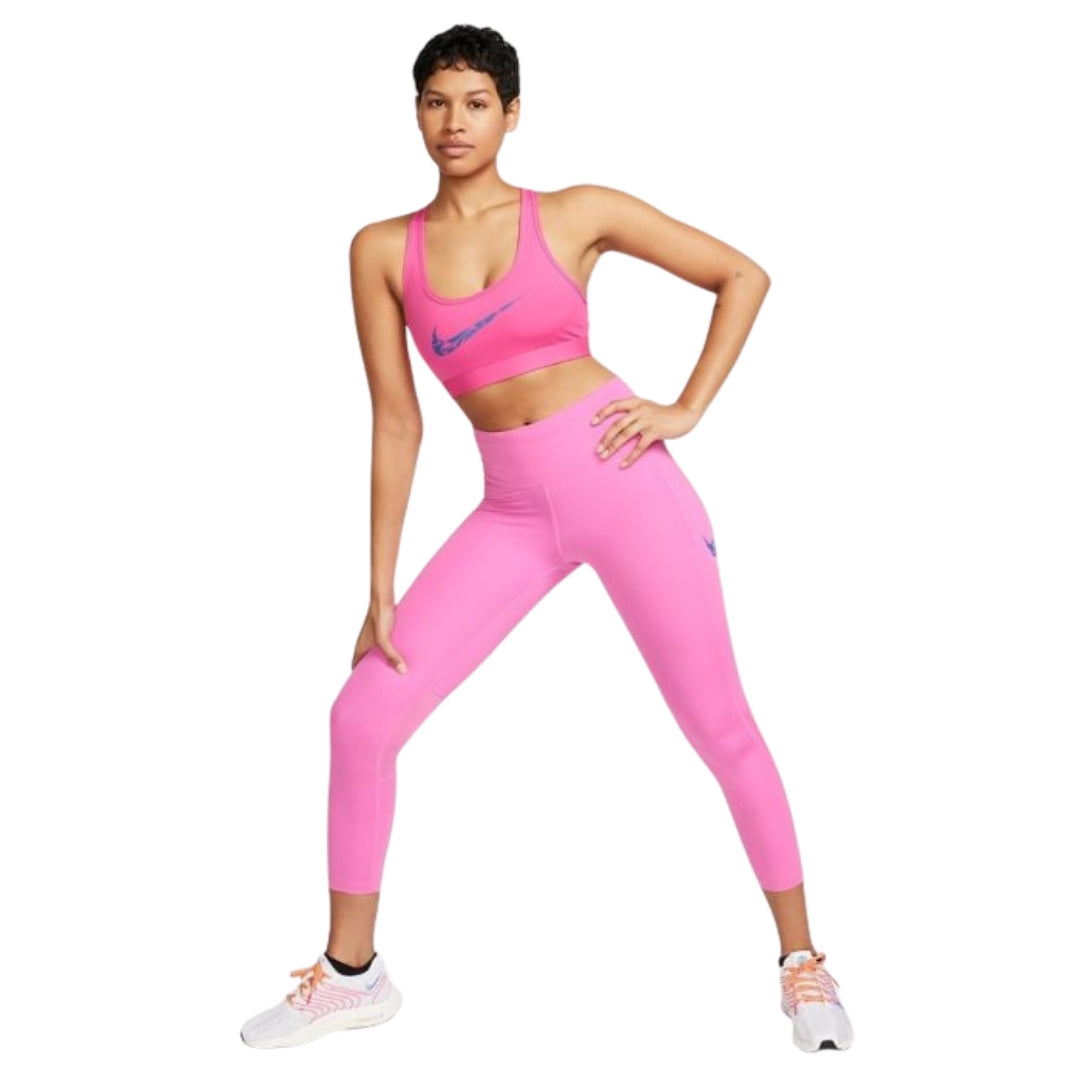 Nike Fn2898 605 Bright Pink Training Top Female XS