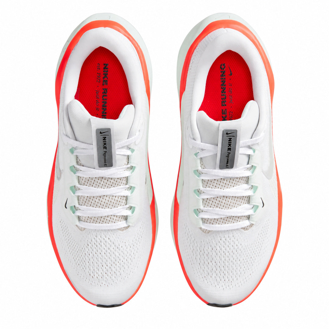 Nike Air Zoom Pegasus 41 GS White Bright Crimson Trainers