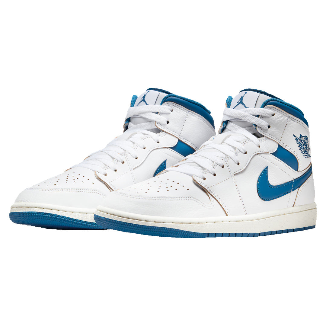 Air Jordan 1 Mid SE Industrial Blue Trainers UK 7.5