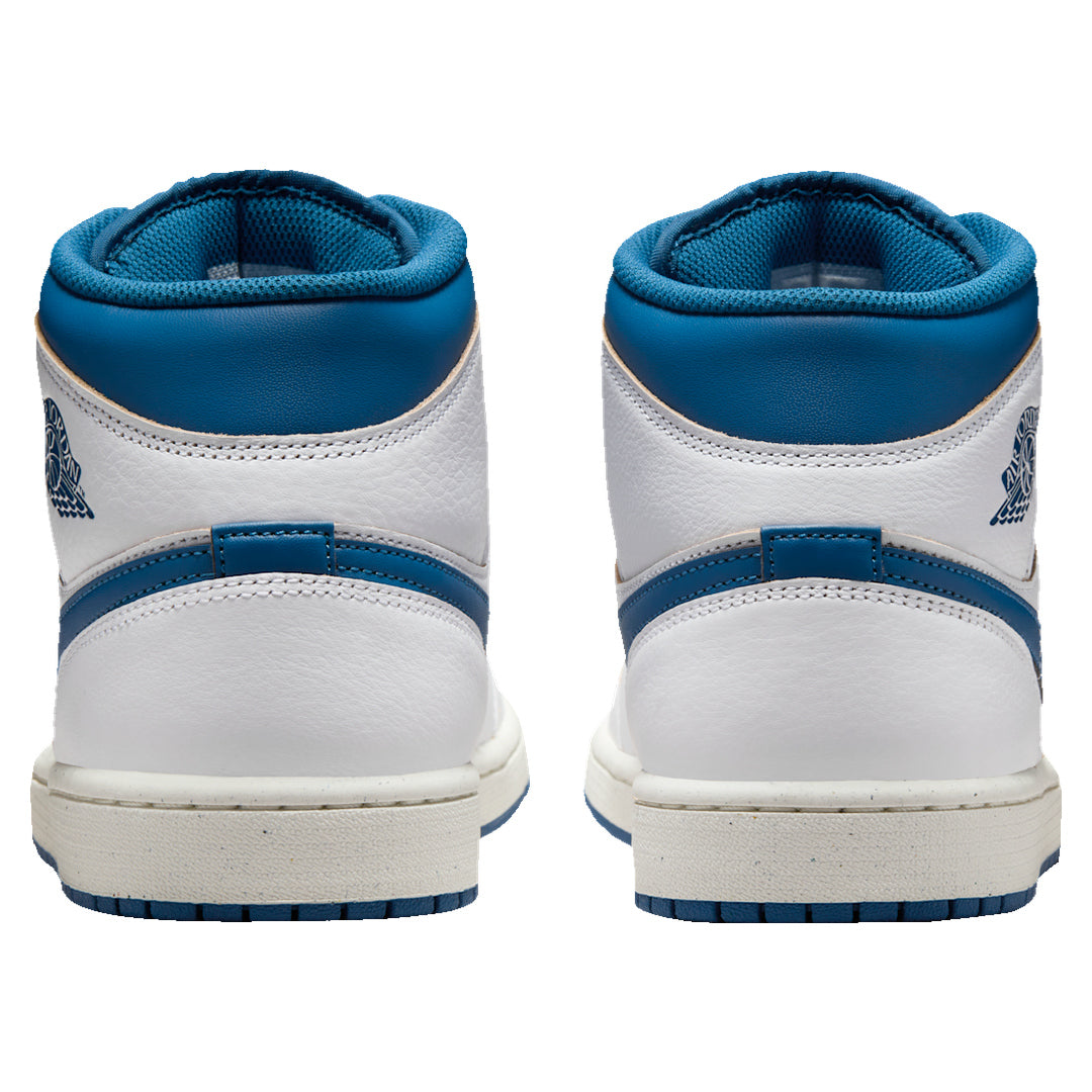 Air Jordan 1 Mid SE Industrial Blue Trainers UK 7.5