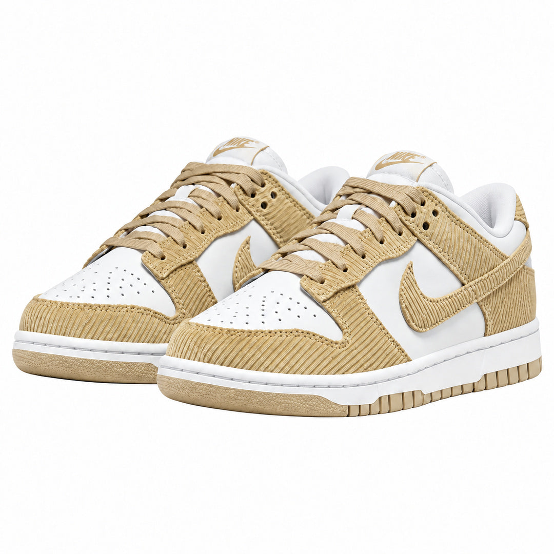 Nike Dunk Low Alabaster Corduroy Trainers