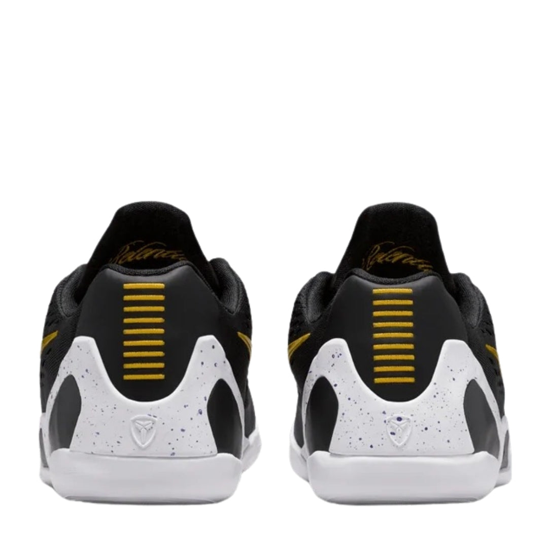 Nike Kobe 9 EM Low Protro TB Black University Gold Trainers UK 4.5