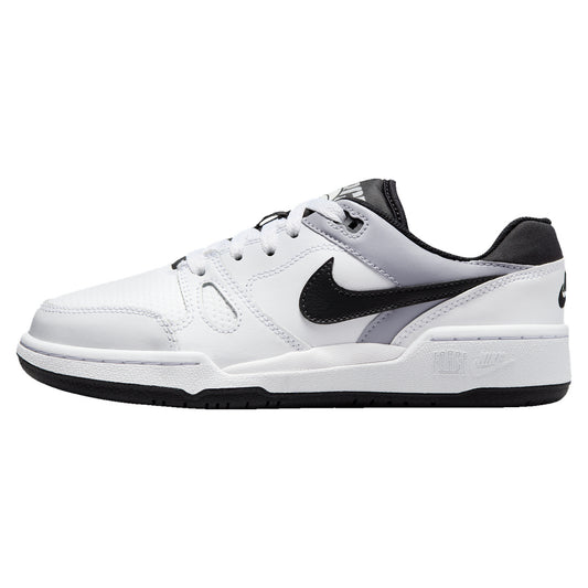 Nike Full Force Low GS White Pewter Black Trainers UK 5