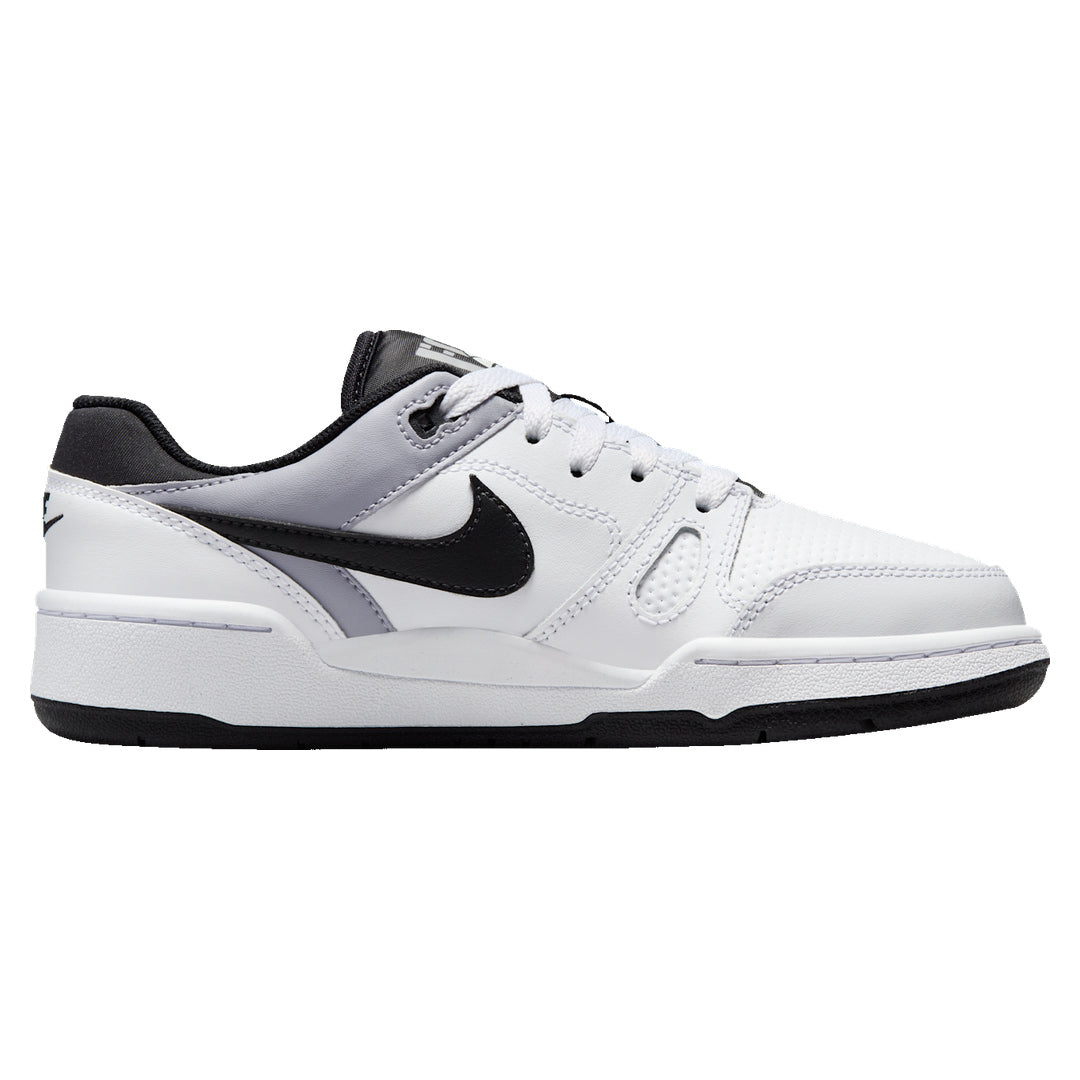 Nike Full Force Low GS White Pewter Black Trainers UK 5