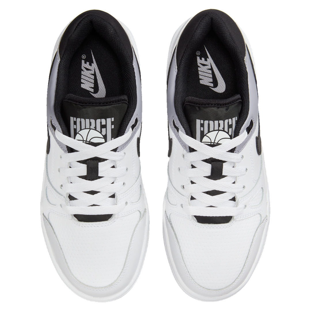 Nike Full Force Low GS White Pewter Black Trainers UK 5