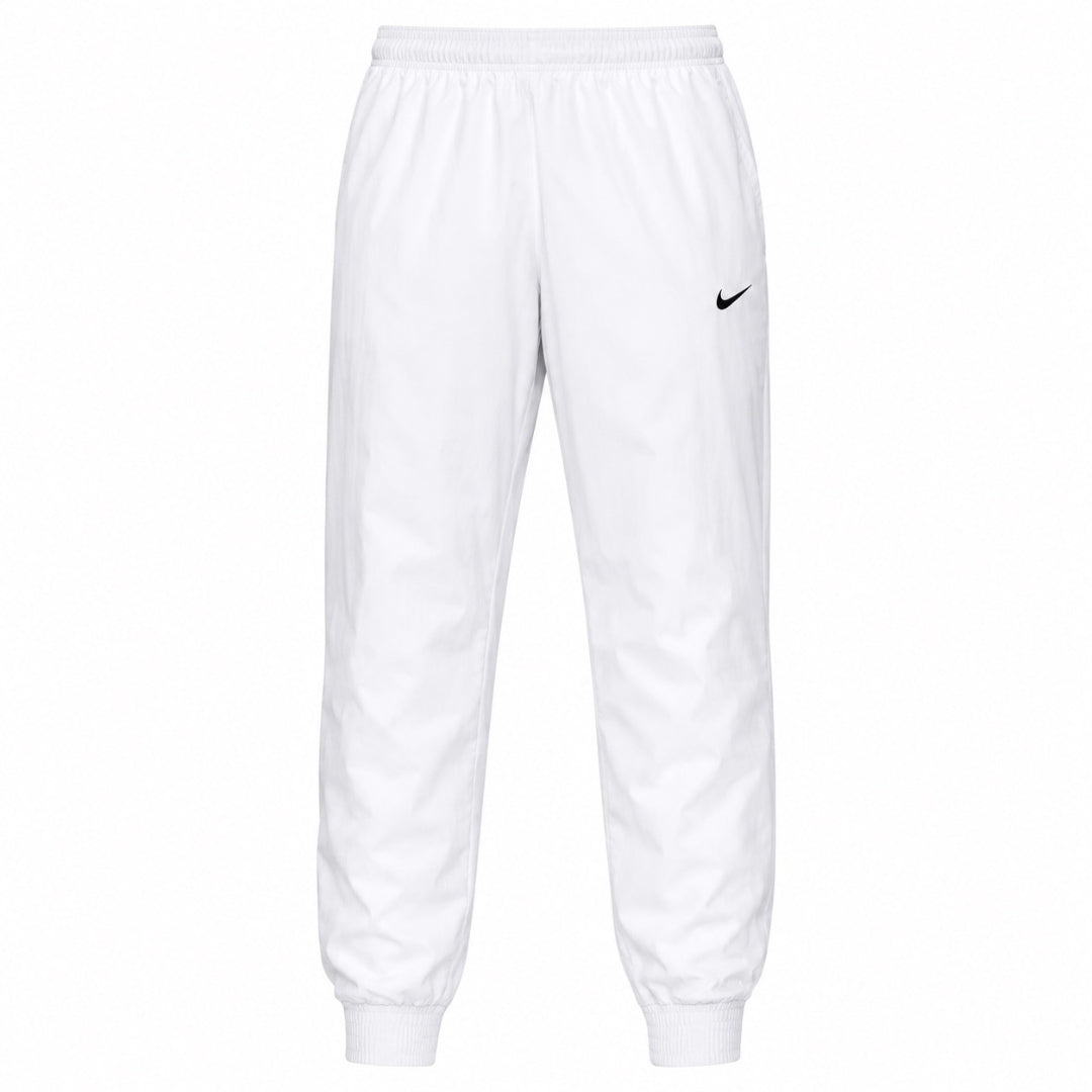 Nike Sportswear Classic Woven Mid-Rise Loose White Joggers XS
