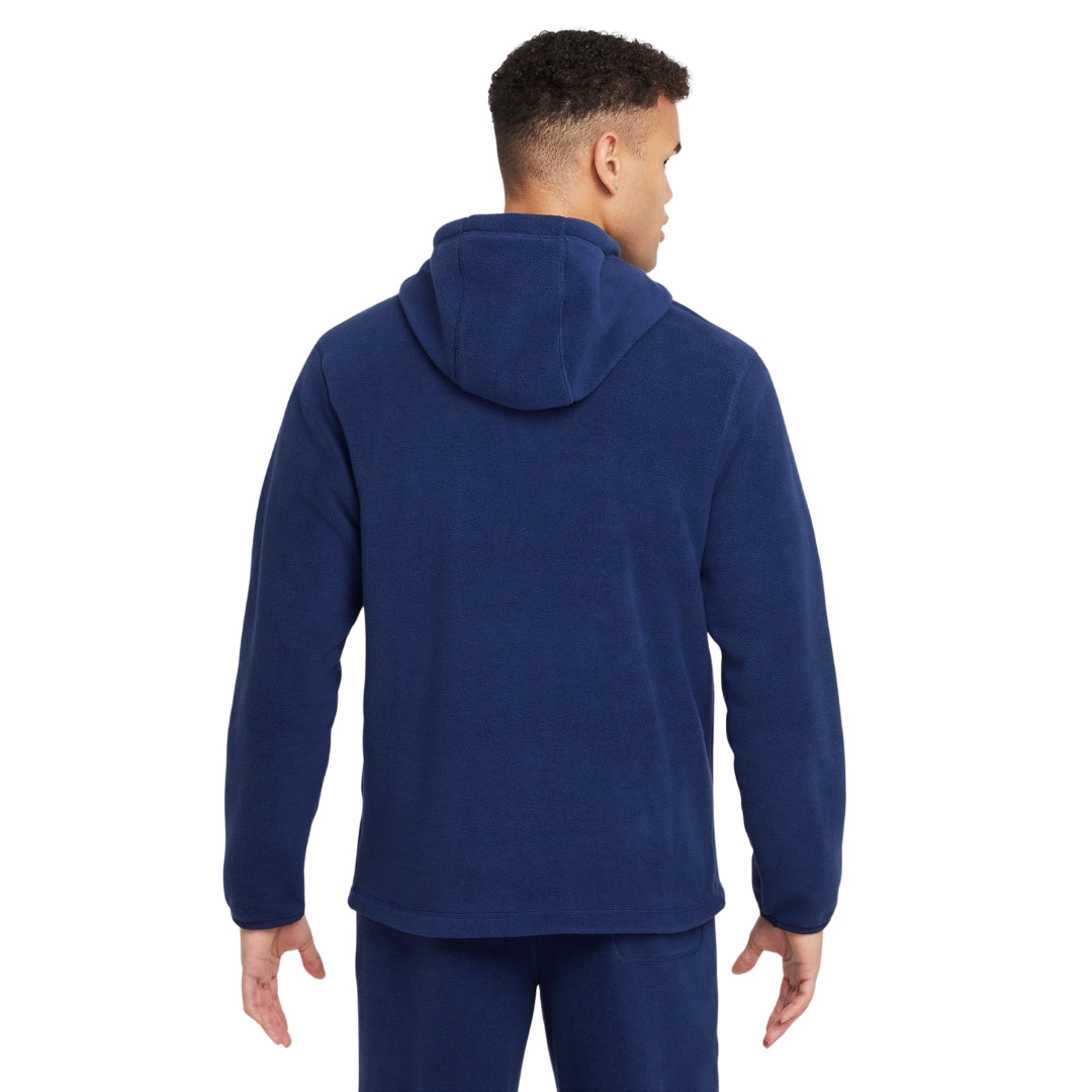 Nike Club Winterized Pullover Navy Blue Hoodie S