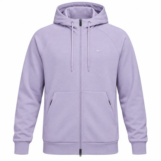 Nike Dri-FIT UV Full-Zip Performance Purple Hoodie