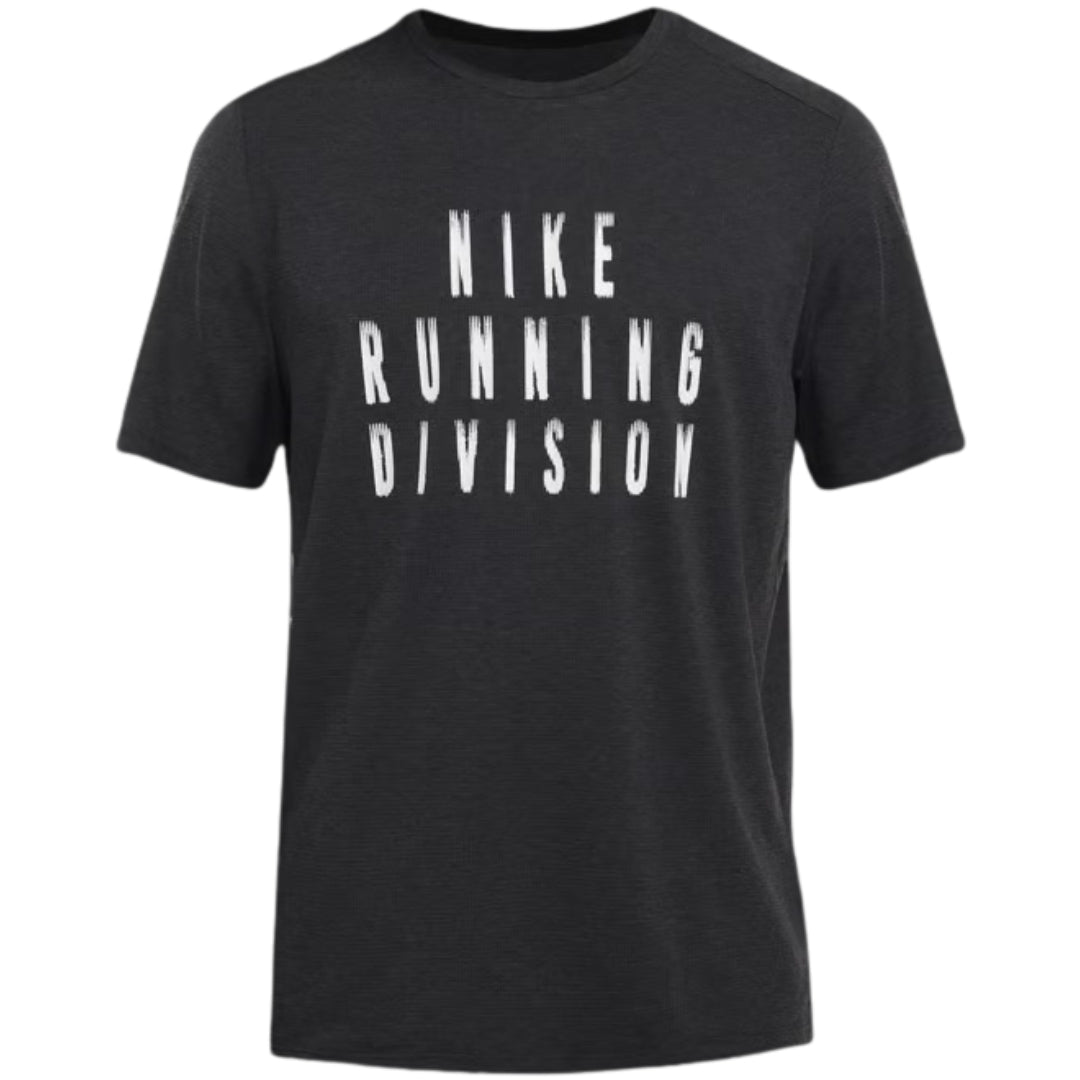 Nike Men's Dri-FIT 365 Running Division Black T-Shirt S