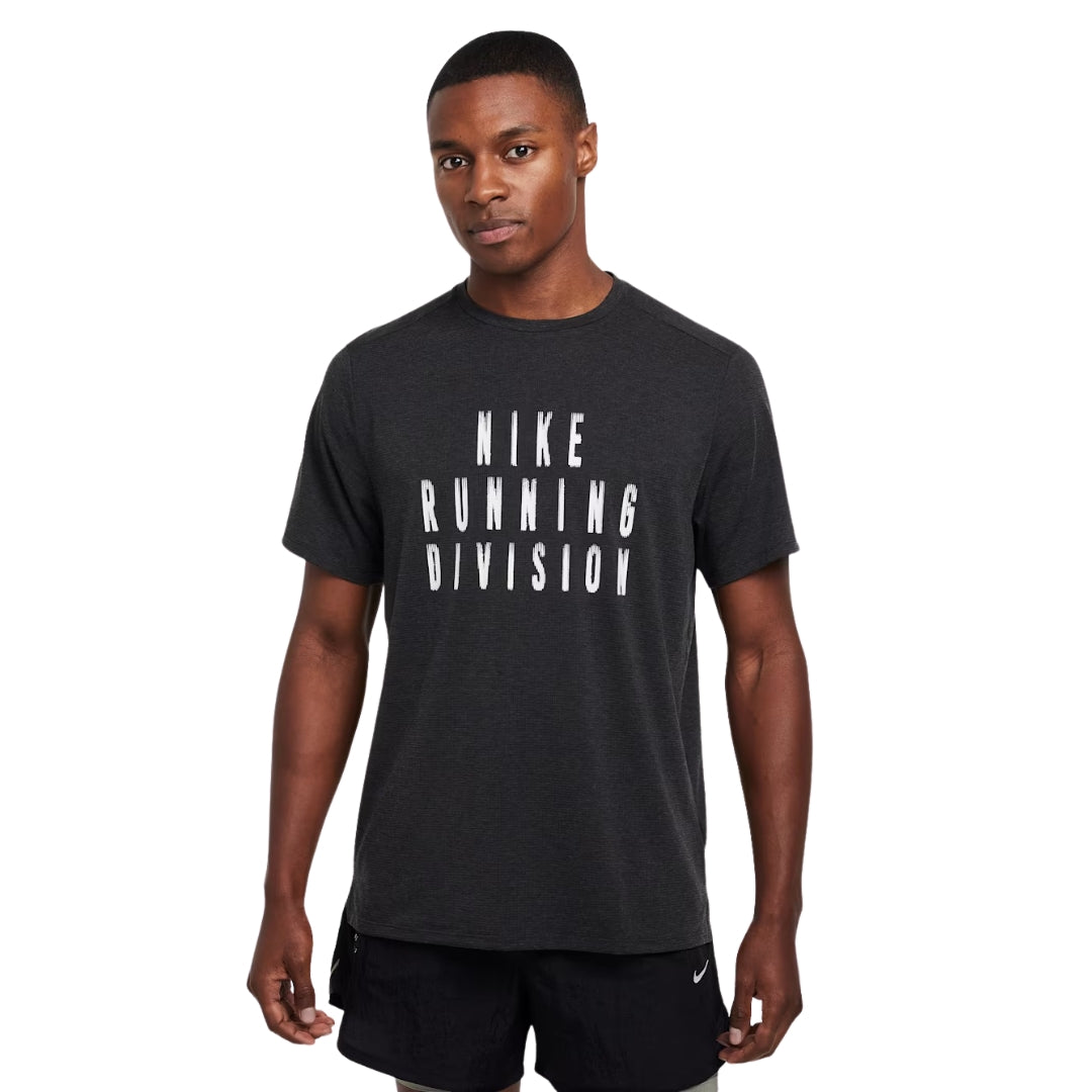 Nike Men's Dri-FIT 365 Running Division Black T-Shirt S