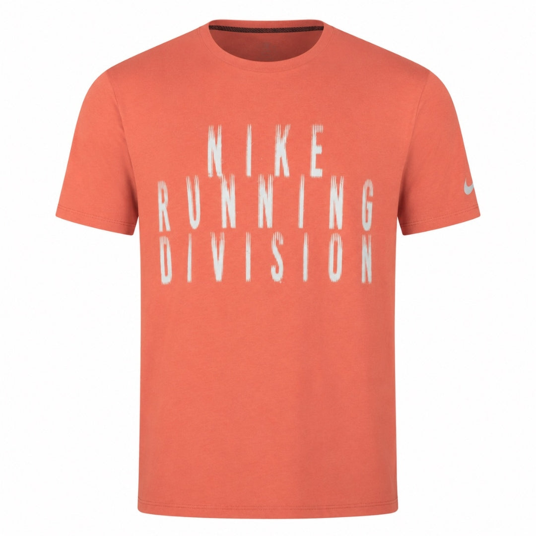 Nike Rise 365 Running Division Men's Dri-FIT Short-Sleeve Pink Running Top S