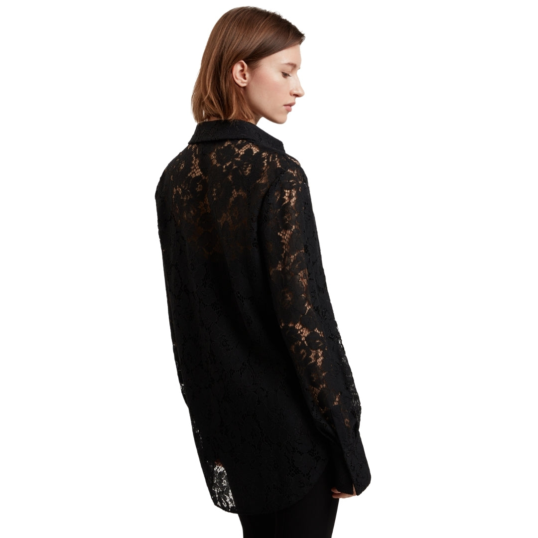 Ted Baker WMB GENNOA Longline Lace Shirt 5