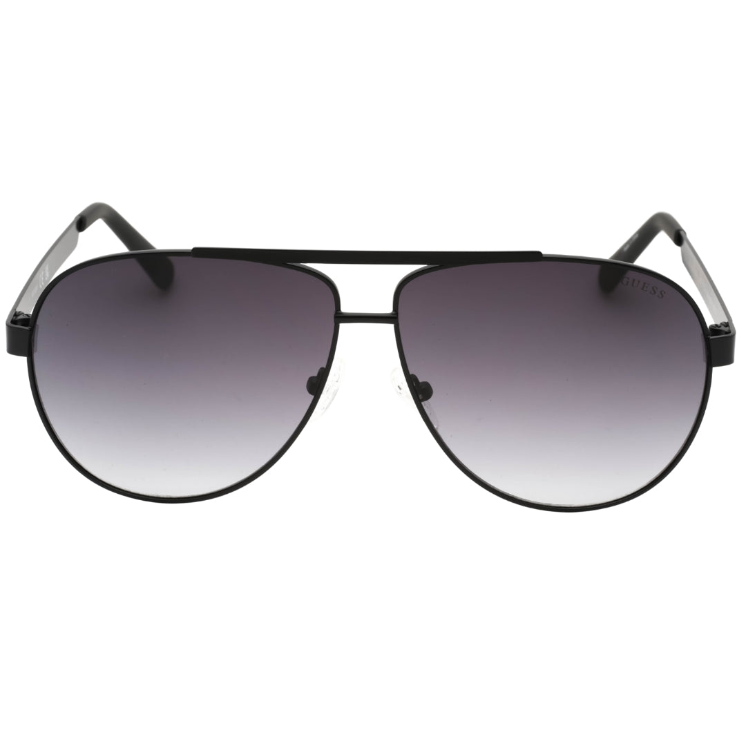 Guess Gradient Smoke Lens Matte Black Sunglasses